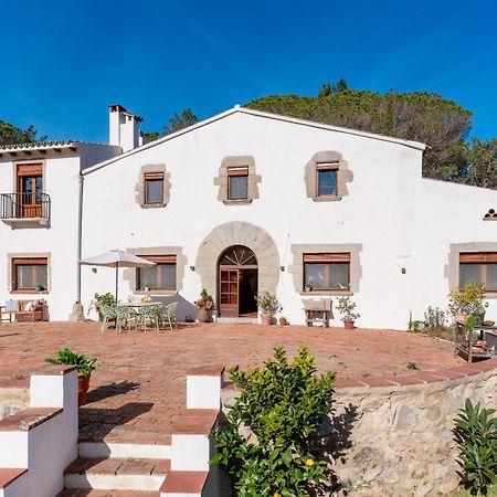La Terraza - Grosszuegiges Appartment In Katalanischer Masia Sant Iscle De Vallalta المظهر الخارجي الصورة